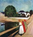 les filles sur le pont 1901 Edvard Munch